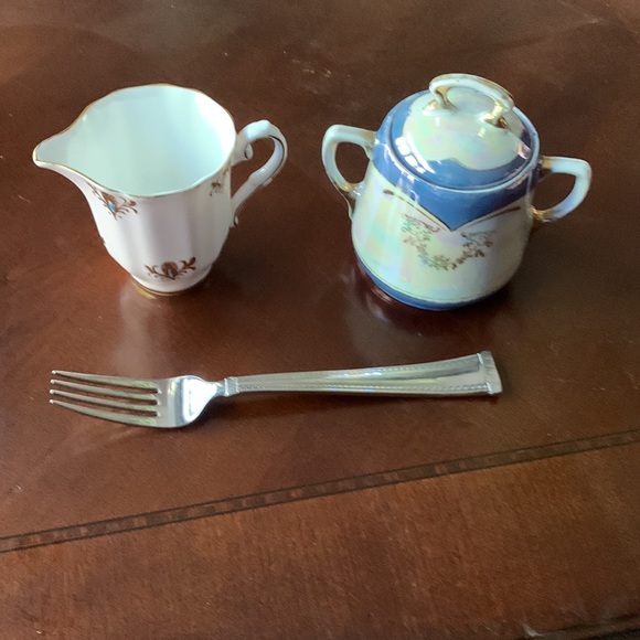 Lustreware sugar bowl. Very sweet. No damage. Crèmer vintage. No damage. Antique - Picture 8 of 8